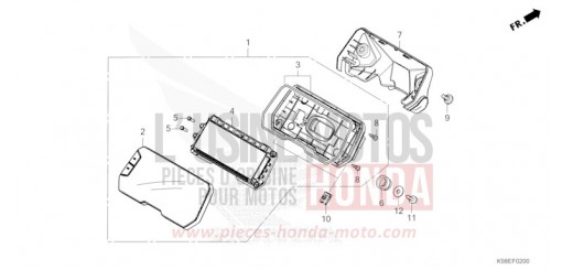 COMPTEUR CBF125NAP de 2023